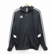 希少 adidas アディダス オールブラック ビンテージ ジャージ adidas（アディダス） 【90年代（90s）ヴィンテージ】貴重なオーバー