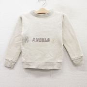 古着 長袖 ビンテージ スウェット キッズ ボーイズ 子供服 60年代 60s ANGELS クルーネック 白系 ホワイト 【spe】 25sep02