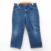 古着 ラングラー ジーンズ レディース 80年代 80s ヒゲ USA製 紺 デニム【spe】 26feb09