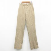 古着 ディッキーズ ワーク パンツ レディース 80年代 80s タロン ベージュ【spe】 26feb18