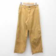 古着 レッドヘッド ハンティング パンツ レディース 70年代 70s ダブルニー ダック地 タロン 茶系【spe】 26may01