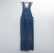 古着 ベンデイビス オーバーオール レディース 80年代 80s フォルクスワーゲン USA製 ネイビー デニム【spe】 26jun17