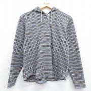 古着 セントジョンズベイ 半袖 ビンテージ Tシャツ パーカー レディース 00年代 00s コットン ヘンリーネック 茶他 ボーダー【spe】 26may08