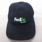 中古 キャップ FedEx 刺繍 紺 ネイビー 【spe】 25jul22