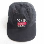 中古 キャップ フィリップモリス タバコ YOUR Basic HAT 刺繍 コットン 黒【spe】 26mar05