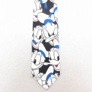 中古 ネクタイ 90年代 90s ディズニー DISNEY ドナルドダック USA製 白 ホワイト 【spe】 25aug02
