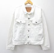 XL★古着 リーバイス Levis 70598 長袖 ジージャン メンズ 大きいサイズ 白 デニム【spe】 26mar11