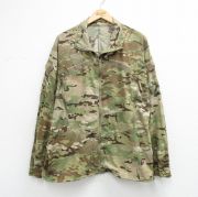XL★古着 長袖 ミリタリー ジャケット メンズ 00年代 00s ECWCS GEN3 レベル4 マルチカムカモ 大きいサイズ USA製 緑 迷彩【spe】 26apr21