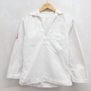 S★古着 長袖 ビンテージ ミリタリー セーラー ジャケット メンズ 40年代 40s USMC ホワイト【spe】 26may29