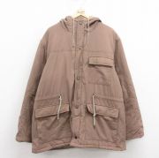 XL★古着 セントジョンズベイ 長袖 ジャケット パーカー メンズ 80年代 80s ロング丈 ベージュ系 カーキ 【spe】 25oct02 中古 アウター