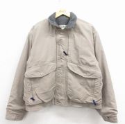 L★古着 エルエルビーン 長袖 ジャケット メンズ 90年代 90s ゴアテックス ベージュ 内側フリース【spe】 25dec02