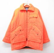 L★古着 SAFTBAK 長袖 ジャケット メンズ 90年代 90s USA製 オレンジ【spe】 25dec13