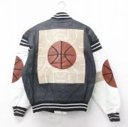 古着通販 XL☆古着 I.O.U 長袖 レザー ジャケット メンズ 00年代 00s