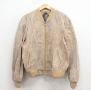 古着通販 L☆古着 シアーズ スエード レザー ベスト メンズ 80年代 80s 