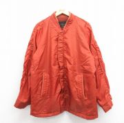 L★古着 シアーズ 長袖 ビンテージ ナイロン ジャケット メンズ 70年代 70s ラグラン タロン エンジ 【spe】 25oct16 中古 アウター ウインドブレーカー