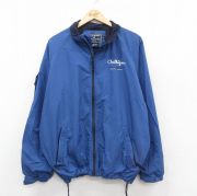 L★古着 ラルフローレン Ralph Lauren ポロスポーツ 長袖 ブランド ナイロン ジャケット メンズ ワンポイントロゴ ラグラン 紺 ネイビー 内側メッシュ 【spe】 25oct30 中古 アウター ウインドブレーカー