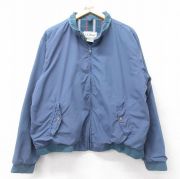 S★古着 エルエルビーン LLBEAN 長袖 ナイロン ジャケット スイングトップ メンズ 90年代 90s 薄紺 ネイビー 【spe】 25nov05 中古 アウター ウインドブレーカー