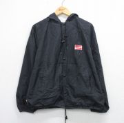 L★古着 Shortys 長袖 ナイロン ジャケット パーカー メンズ 90年代 90s USA製 黒【spe】 26feb06