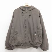 XL★古着 カベラス 長袖 ナイロン ジャケット パーカー メンズ 00年代 00s ベージュ【spe】 26mar03