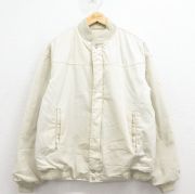 XL★古着 カタリナ 長袖 ダービー ジャケット メンズ 80年代 80s USA製 生成り 内側キルティング【spe】 25dec02