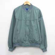 XL★古着 タウンクラフト 長袖 ダービー ジャケット メンズ 90年代 90s 緑【spe】 26feb13