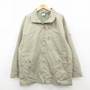 XL★古着 アディダス adidas 長袖 ジャケット メンズ 00年代 00s サンプル ベージュ系 内側メッシュ【spe】 26feb17