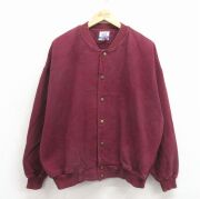 XL★古着 エクスプレス 長袖 ジャケット メンズ 90年代 90s 大きいサイズ エンジ【spe】 26mar16