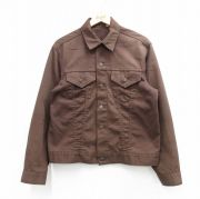 L★古着 リーバイス Levis 長袖 ジャケット メンズ 70年代 70s ピケ 茶【spe】 26apr07