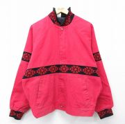 XL★古着 ウォールズ 長袖 ジャケット メンズ 90年代 90s ラグラン ダック地 USA製 赤【spe】 26apr22
