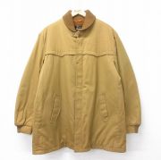 XL★古着 シアーズ 長袖 ビンテージ ファラオ ジャケット メンズ 70年代 70s 大きいサイズ タロン 茶 ブラウン 内側ボア 【spe】 25oct21 中古 アウター ジャンパー ブルゾン