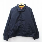 XL★古着 キャンパス 長袖 ビンテージ ジャケット スイングトップ メンズ 60年代 60s ラグラン 紺 内側ボア【spe】 26apr04