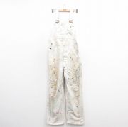 W33★古着 シアーズ オーバーオール メンズ 80年代 80s USA製 白 ホワイト 【spe】 25nov01 中古 ボトムス