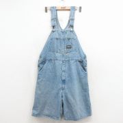 古着通販 W38☆古着 ディッキーズ オーバーオール メンズ 90年代 90s