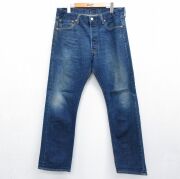 古着通販 W30☆古着 ジーンズ Levis リーバイス 501 メンズ 00年代 00s
