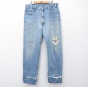 古着通販 W34☆古着 ジーンズ Levis リーバイス 550 メンズ 00年代 00s