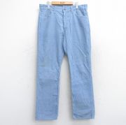 W36★古着 リーバイス Levis コーデュロイ パンツ メンズ 80年代 80s タロン 薄紺 ネイビー 【spe】 25oct25 中古 ボトムス ロング