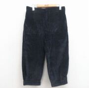 W32★古着 ウールリッチ 7分丈 コーデュロイ パンツ メンズ 80年代 80s タロン 紺【spe】 26feb21