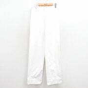 W30★古着 ビンテージ ミリタリー パンツ メンズ 60年代 60s NAVAL タロン 白【spe】 26jan24