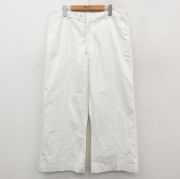 W36★古着 ビンテージ ミリタリー パンツ メンズ 70年代 70s USA製 白【spe】 26feb07