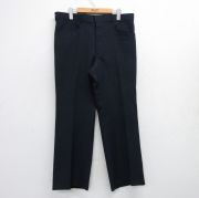 W35★古着 リーバイス Levis アクション スラックス パンツ メンズ 80年代 80s タロン 紺 ネイビー 【spe】 25jul17 中古 ボトムス ロング