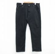 W37★古着 リーバイス Levis 541 パンツ メンズ 黒 ブラック 25jul24 中古 ボトムス ロング