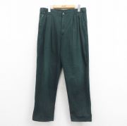 W34★古着 ドッカーズ パンツ メンズ 90年代 90s 緑 グリーン 【spe】 25sep05 中古 ボトムス ロング