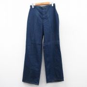 W27★古着 リーバイス Levis ジーンズ メンズ 80年代 80s タロン 濃紺 ネイビー デニム 【spe】 25sep10 中古 ボトムス ジーパン Gパン ロング パンツ