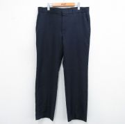 W38★古着 リーバイス Levis アクション スラックス パンツ メンズ 80年代 80s タロン 濃紺 ネイビー 【spe】 25sep29 中古 ボトムス ロング
