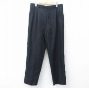 W33★古着 リーバイス Levis スラックス パンツ メンズ 90年代 90s TRAVELERS 黒 ブラック 【spe】 25oct16 中古 ボトムス ロング