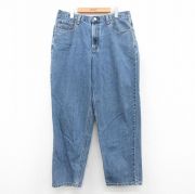 W34★古着 リーバイス Levis 560 ジーンズ メンズ テーパード 紺 ネイビー デニム 【spe】 25oct18 中古 ボトムス ジーパン Gパン ロング パンツ