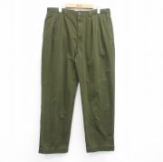 W36★古着 ラルフローレン Ralph Lauren ブランド チノ パンツ チノパン メンズ 90年代 90s ANDREW コットン 濃緑 グリーン 【spe】 25oct24 中古 ボトムス ロング