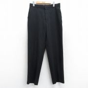 W32★古着 リーバイス Levis アクション スラックス パンツ メンズ 80年代 80s 黒 ブラック 【spe】 25nov01 中古 ボトムス ロング