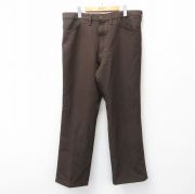 W37★古着 ラングラー ランチャー パンツ メンズ 90年代 90s フレア ブーツカット USA製 茶【spe】 25nov11