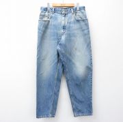 W34★古着 リーバイス Levis 560 ジーンズ メンズ 00年代 00s テーパード コットン 紺 デニム【spe】 25dec03